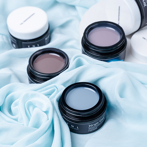 TNL, Kryo Gel - жесткий густой гель для наращивания №6 (шоколадный грильяж), 18 мл