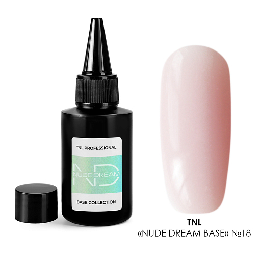 TNL, Nude dream base - цветная база №18, 50 мл