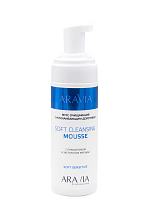Aravia, Soft Cleansing Mousse - мусс очищающий с успокаивающим действием, 160 мл