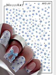 Anna Tkacheva, слайдер-дизайн MilliArt металлик MTL-253 (серебро)