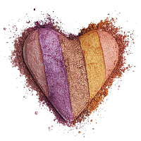 I HEART REVOLUTION, Triple baked highlighter - хайлайтер "Dark Angel"