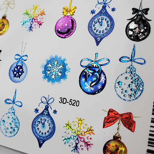 Anna Tkacheva, 3D хрустальный слайдер 3D520 (crystal)