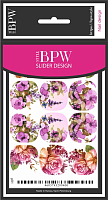 BPW.Style, слайдер-дизайн (Фиолетовые цветы)