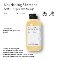 FarmaVita, BACK BAR NOURISING SHAMPOO - питательный шампунь для сухих волос (№02), 250 мл