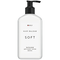Milv, мягкий бальзам для всех типов волос "SOFT", 340 мл