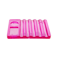Irisk, Подставка горизонтальная для кистей с палитрой Brush Stand (розовый)