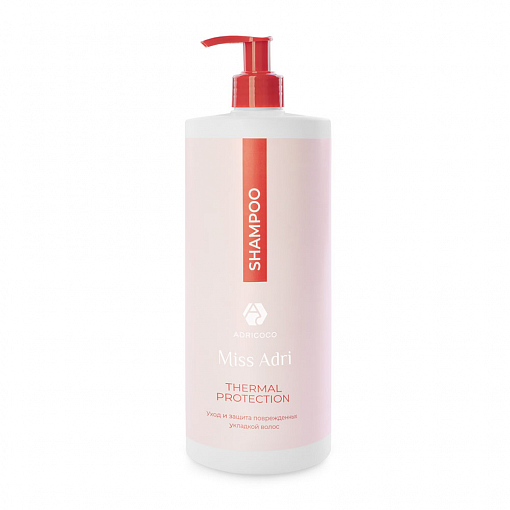 Adricoco, Miss Adri Thermal protection - термозащитный шампунь для волос, 1000 мл