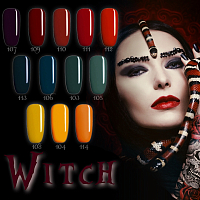 Chicapilit, Witch — гель-лак «Ведьма» (Voodoo / Вуду), 10 мл