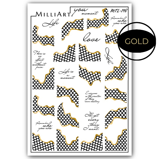 Anna Tkacheva, слайдер-дизайн MilliArt металлик MTL-198