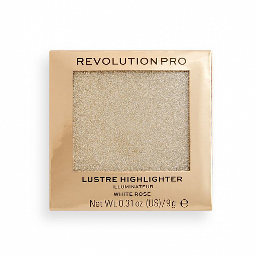 Makeup Revolution PRO, LUSTRE - хайлайтер (White Rose), 9 г