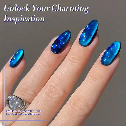 Born Pretty, Crystal Cat Magnetic Gel - магнитный гель-лак "кошачий глаз" MY47, 10 мл