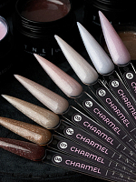 TNL, Charmel - жесткий гель для наращивания с шиммером №03, 15 мл