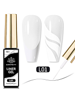 Born Pretty, набор №62 гель-лак с тонкой кистью для дизайна ногтей (2 оттенка по 10 мл)