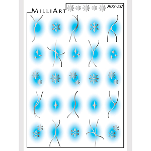 Anna Tkacheva, слайдер-дизайн MilliArt металлик MTL-231