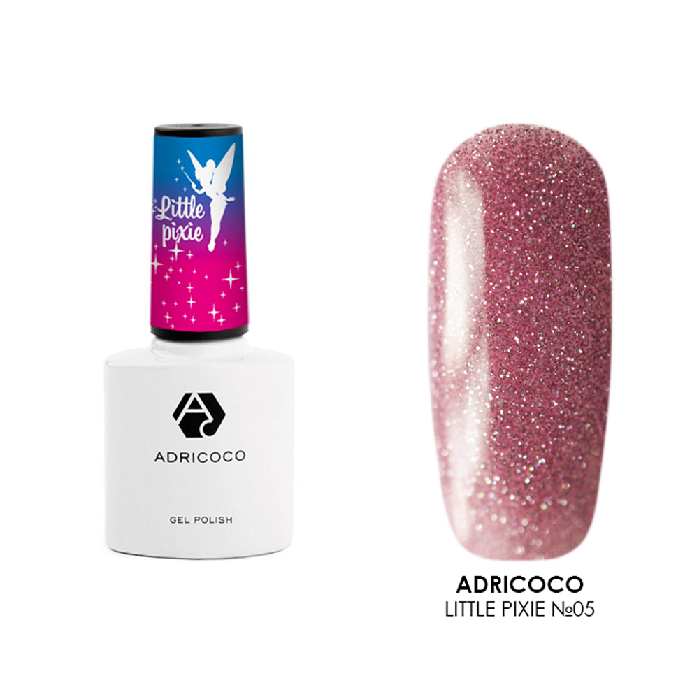 Adricoco, Little Pixie - гель-лак светоотражающий №05 (Волшебные мечты), 8 мл Adricoco, Little Pixie - гель-лак светоотражающий №05 (Волшебные мечты), 8 мл