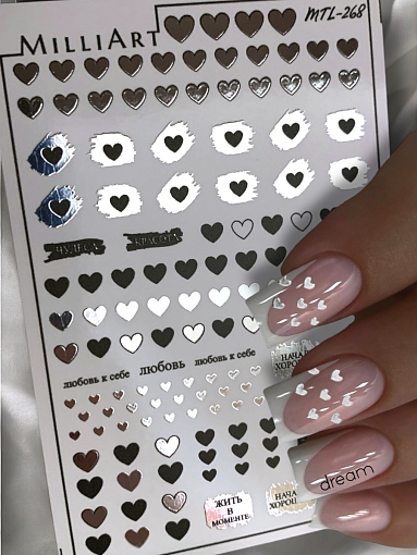 Anna Tkacheva, слайдер-дизайн MilliArt металлик MTL-268 Anna Tkacheva, слайдер-дизайн MilliArt металлик MTL-268