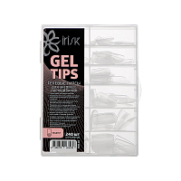 Irisk, Gel Tips - гелевые типсы для экспресс наращивания (Квадрат), 240 шт