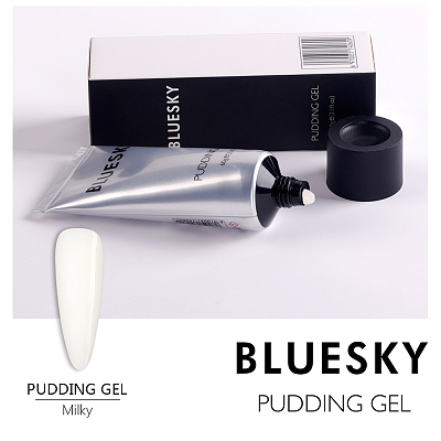 

Bluesky, Pudding Gel - полигель Milky (молочно-белый), 60 гр