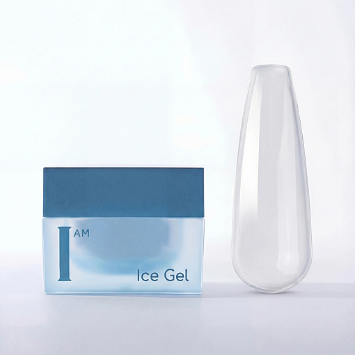 I am, Ice Gel - гель холодный для наращивания ногтей №01, 12 мл