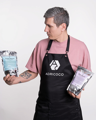 Adricoco, Sweet Blond - обесцвечивающая пудра для волос (голубая), 100 гр
