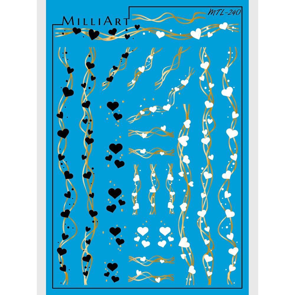Anna Tkacheva, слайдер-дизайн MilliArt металлик MTL-240 Anna Tkacheva, слайдер-дизайн MilliArt металлик MTL-240