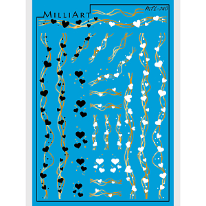 Anna Tkacheva, слайдер-дизайн MilliArt металлик MTL-240