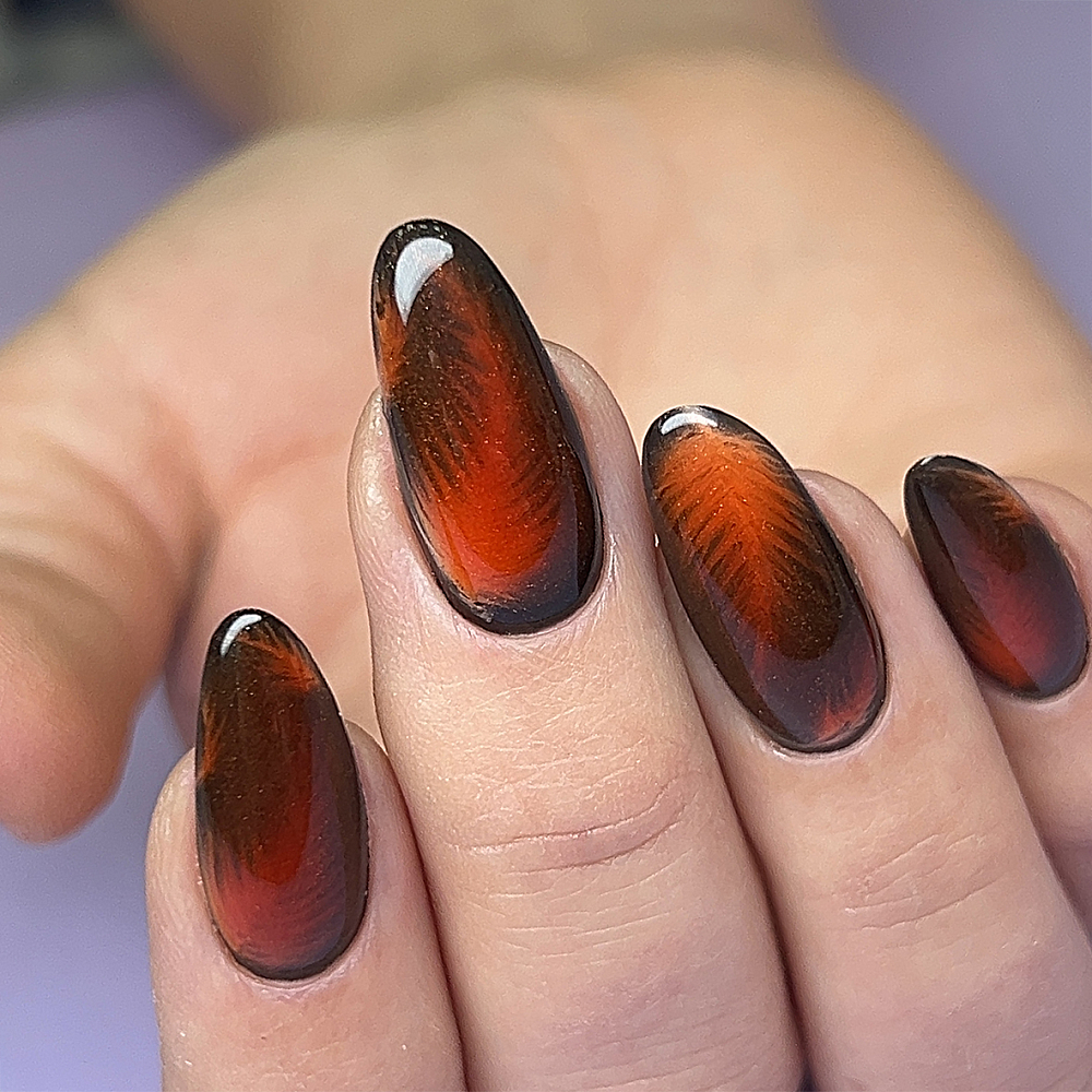 Дизайн ногтей. Товар: BSG, Konfityur - жёсткий гель для наращивания витраж №12 (низкая вязкость), 13 гр