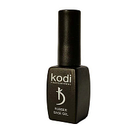 Kodi, Rubber Base Gel Black - каучуковая база для гель-лака (черная), 8 мл