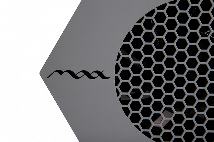 Max, Ultimate 7 - супер мощный встраиваемый пылесос (с серой верхней частью), 76Вт