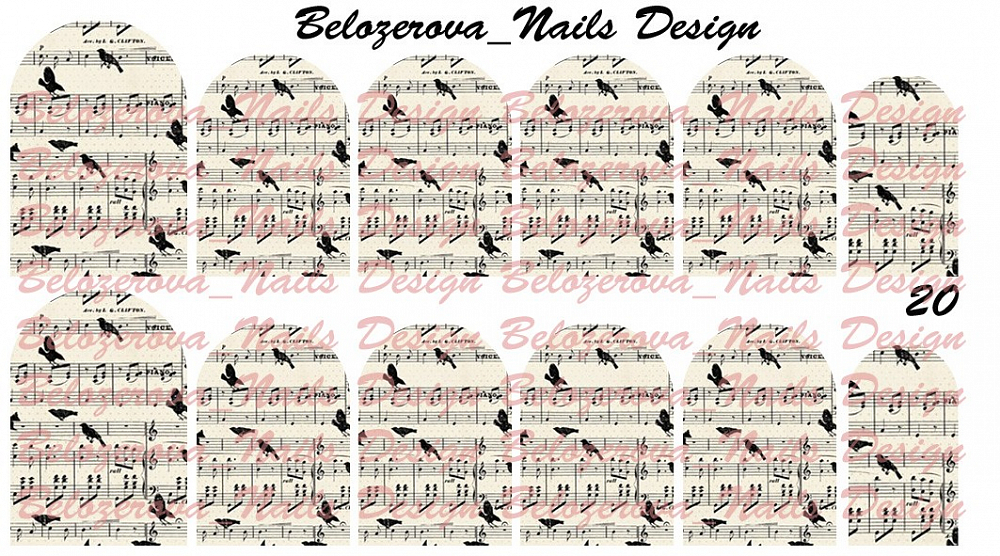 Слайдер-дизайн Belozerova Nails Design на белой пленке (20)