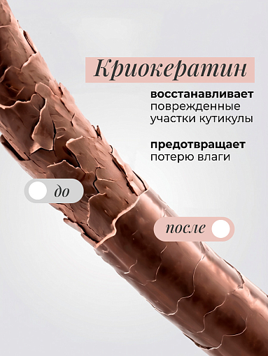 Adricoco, Prof Adri - криокератиновый шампунь для волос с маслом таману, 300 мл