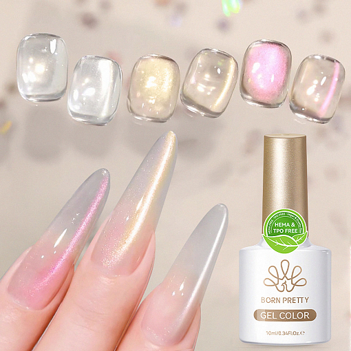 Born Pretty, Water Light Cat Magnetic Gel - магнитный гель-лак "кошачий глаз" MY355, 10 мл