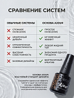 Irisk, гель-лак основа для дизайна Ajour, 10 мл