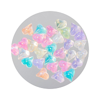 Набор №18 объемного декора в пакете (мишки, сердечки, сердечко-капля), 90 шт