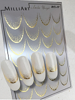 Anna Tkacheva, слайдер-дизайн MilliArt металлик MTL-271