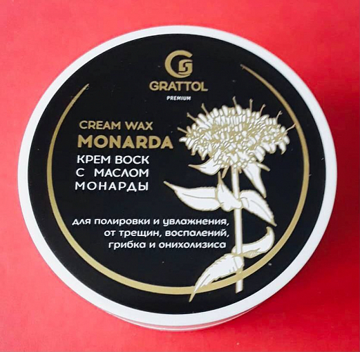 Grattol Premium, Cream Wax monarda - крем-воск с монардой, 50 мл