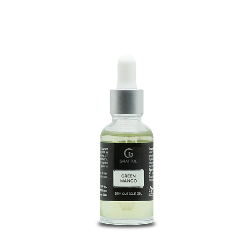 Grattol Premium, Dry cuticle oil - сухое масло для кутикулы "Зеленое манго", 15 мл