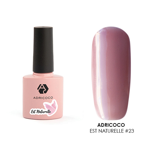 Adricoco, камуфлирующий гель-лак (Est Naturelle №23), 8 мл