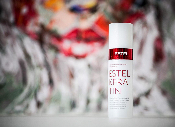 Estel, Keratin - кератиновая вода для волос, 100 мл