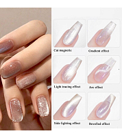 Born Pretty, Water Light Cat Magnetic Gel- магнитный гель-лак кошачий глаз WL-01, 10 мл