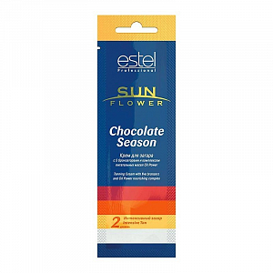 Estel, Curex Sun Flower Chocolate Season - крем для загара, 15 мл