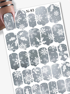 Anna Tkacheva, наклейки пленки для дизайна ногтей N-093