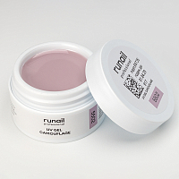 Runail, камуфлирующий УФ-гель №5502 (Лиловая дымка), 15 гр