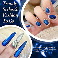 Born Pretty, Crystal Cat Magnetic Gel - магнитный гель-лак "кошачий глаз" MY376 (Rhine Lake), 10 мл