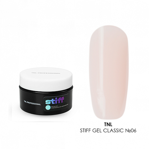 TNL, Stiff Gel Classic - жесткий камуфлирующий гель №06, 18 мл