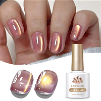 Born Pretty, Glass Bead Cat Magnetic Gel - магнитный гель-лак "кошачий глаз" MY45, 10 мл