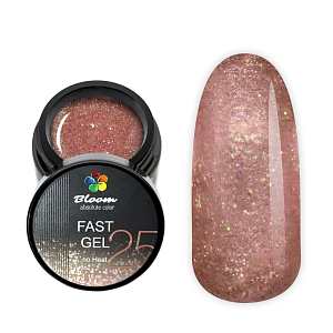Bloom, Fast gel no heat - гель низкотемпературный №25, 15 мл