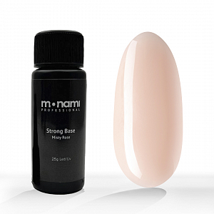 Monami, Strong Base - камуфлирующая база повышенной прочности (Misty Rose), 25 гр