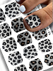 Anna Tkacheva, наклейки пленки для педикюра XL-216