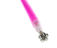 Irisk, магнитная ручка Калейдоскоп двухсторонняя (Розовая)